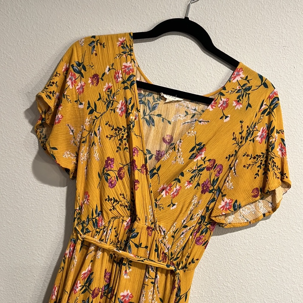 ILLA ILLA Floral Wrap Dress